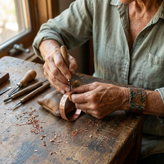 Elfriede Kupferarmband