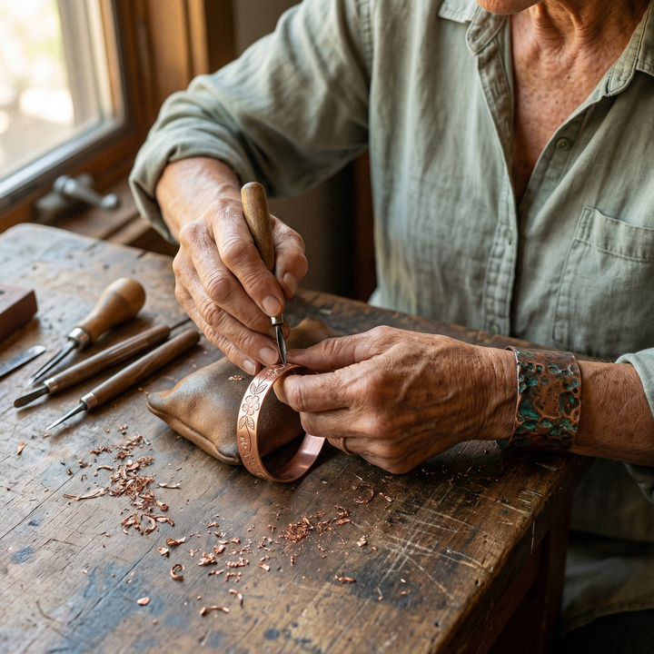 Elfriede Kupferarmband