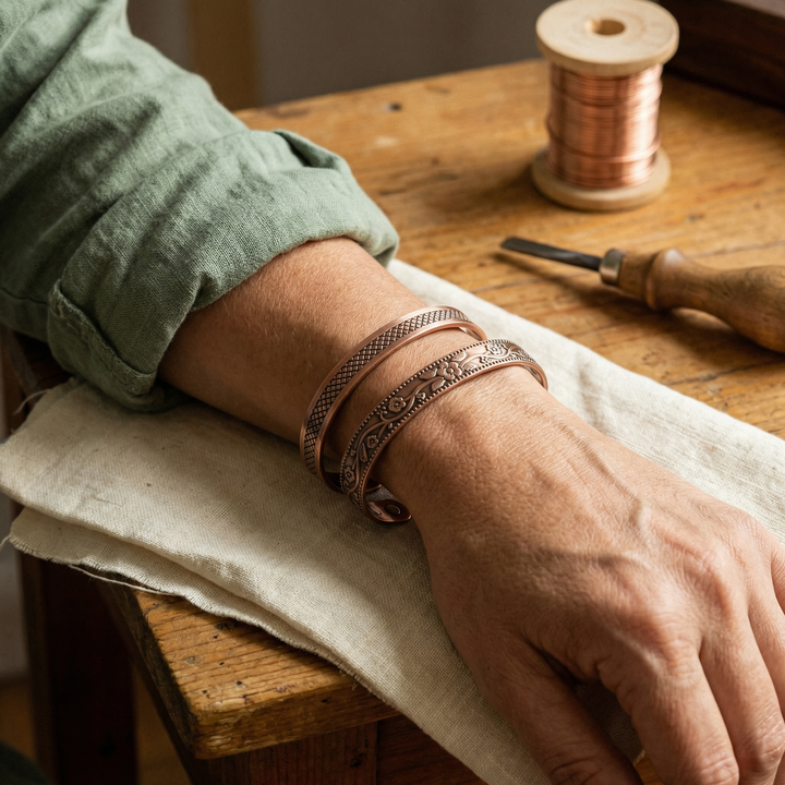 Christa Kupfer-Set (Armbänder)