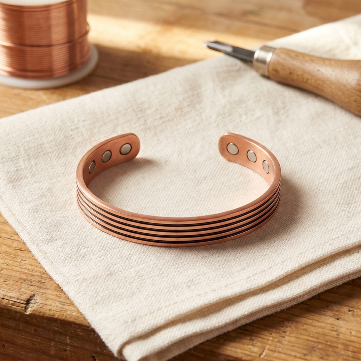 Edith Kupferarmband aus 99,9% reinem Kupfer