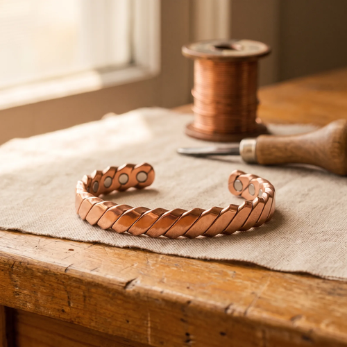Lena Kupferarmband aus 99,9% reinem Kupfer